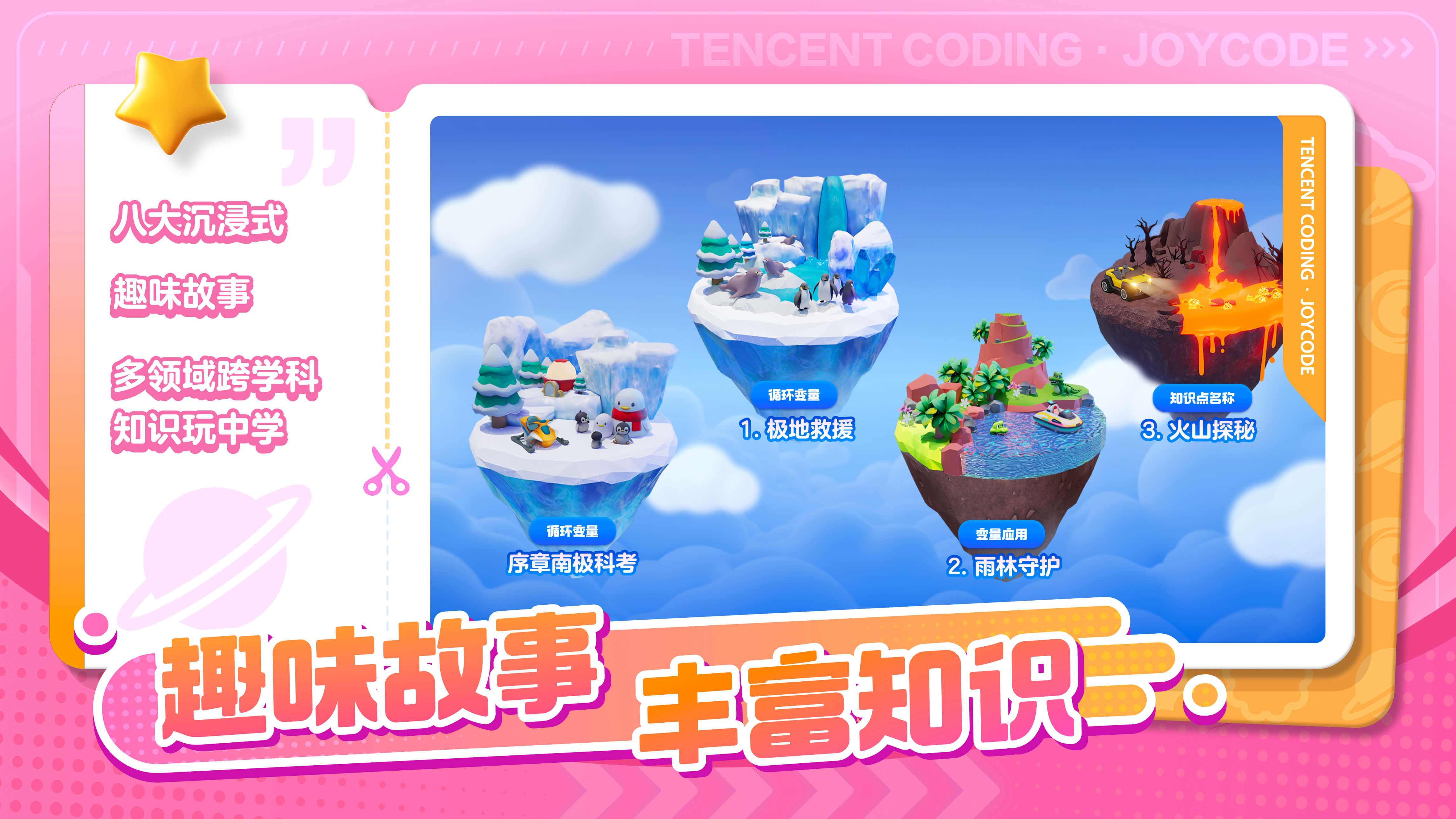 丰富学科故事